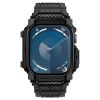 SPIGEN RUGGED ARMOR "PRO" APPLE WATCH 10 (42 MM) MATT FEKETE tok-8809971234375 4 kép