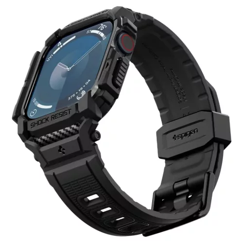  Apple Watch 10/11 (42 MM) Matt Fekete SPIGEN RUGGED ARMOR "PRO" tok-8809971234375 6 kép