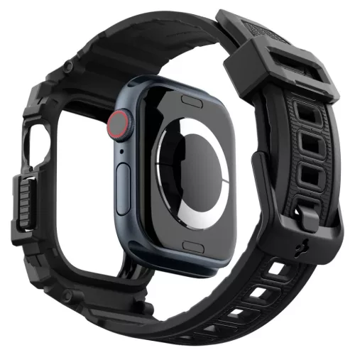  Apple Watch 10/11 (42 MM) Matt Fekete SPIGEN RUGGED ARMOR "PRO" tok-8809971234375 8 kép