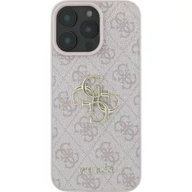  iPhone 16 Rózsaszín GUESS tok GUHCP16S4GMGPI (4G PU Big Logo)-3666339327644 2 kép