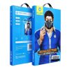5D Mr. Monkey Glass - Apple iPhone 16 Pro fekete (Erős Porálló) üv-5903396324857 1 kép