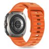 Tech-protect Szilikon Szíj Samsung Galaxy Watch Ultra (47 Mm) Narancs-5906302376421 2 kép