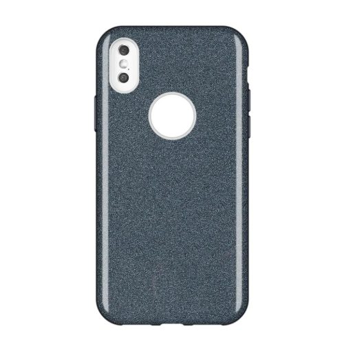 Wozinsky flitteres tok Huawei Y7 2019 / Y7 Prime 2019 fekete