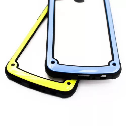 Solid Frame PC tok TPU kerettel Huawei Y7 2019 / Y7 Prime 2019 fekete-7426825370051 3 kép