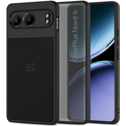 Tech-protect Magmat Oneplus Nord 4 Matt Fekete Tok