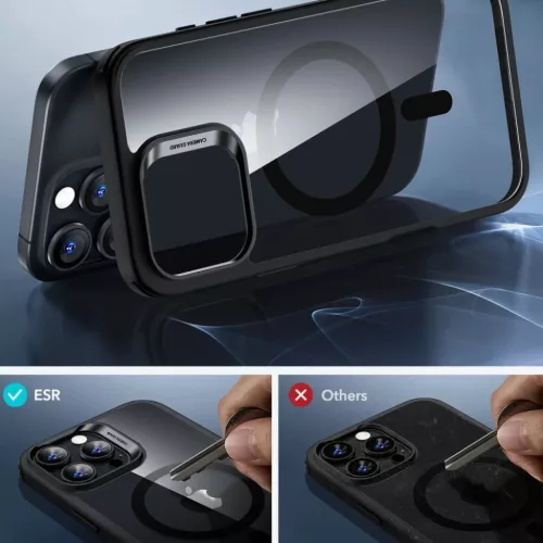  iPhone 16 Pro Max átlátszó/fekete ESR Classic Hybrid HaloLock MagS-4894240243589 5 kép