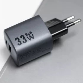 FORCELL F-ENERGY GaN VT-31 hálózati töltő Type C + USB A PD QC4.0 -5903396231438 2 kép