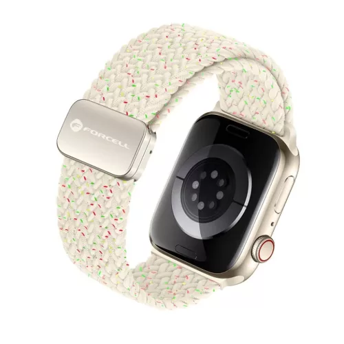 FORCELL F-DESIGN FA02 nylon mágneses szíj Apple Watch 42 / 44 / 45 /-5903396292576 3 kép
