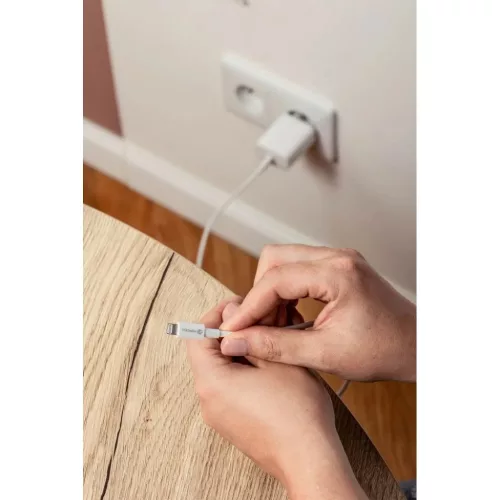 FORCELL F-ENERGY C901 kábel Type C - Lightning MFi PD 3A 30W 1 m feh�-5903396172052 9 kép