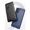 Szénszál mintájú TPU tok Samsung S20 kék-9111201893184 6 kép