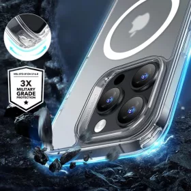  iPhone 16 Pro Max Matt Átlátszó ESR Classic Hybrid HaloLock MagSaf-4894240243701 2 kép