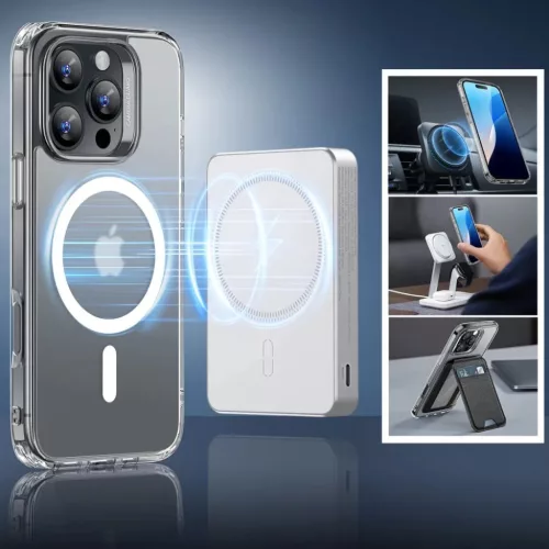  iPhone 16 Pro Max Matt Átlátszó ESR Classic Hybrid HaloLock MagSaf-4894240243701 3 kép