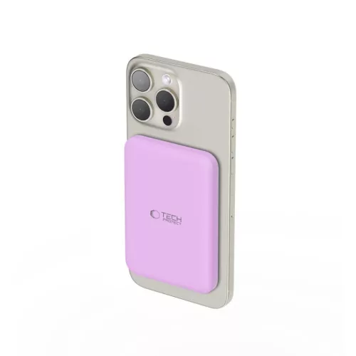 Tech-protect Pb10 Lifemag Magsafe Power Bank 5000mah Lila-5906302310692 2 kép