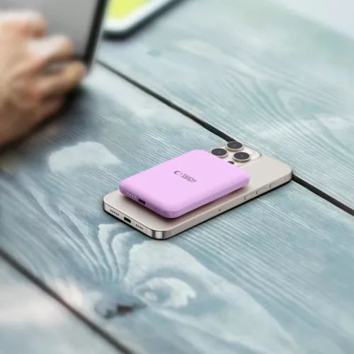 Tech-protect Pb10 Lifemag Magsafe Power Bank 5000mah Lila-5906302310692 9 kép