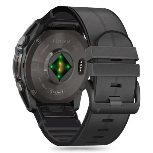 Tech-protect Silicone Pu Garmin Fenix 5x / 5x Plus / 6x / 6x Pro / 7x / 8 (51 Mm) Fekete
