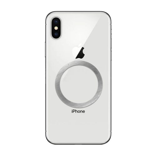 Univerzális kerek lemez / mágnesgyűrű kompatibilis MagSafe ezüst-5903396156724 1 kép
