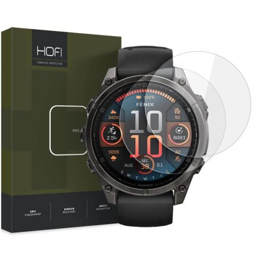 HOFI GLASS PRO+ 2-PACK GARMIN FENIX 8 (47 MM) CLEAR üvegfólia-5906302370016 1 kép