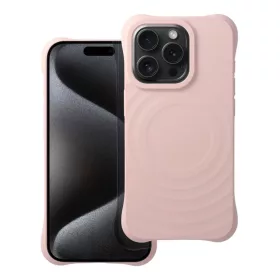 Silicone Zephyr Mag tok kompatibilis MagSafe do IPHONE 16 PRO rózsasz-5903396301698 1 kép