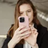 Silicone Zephyr Mag tok kompatibilis MagSafe do IPHONE 16 PRO rózsasz-5903396301698 3 kép