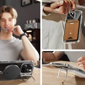  iPhone 16 Pro Max Átlátszó ESR Classic Hybrid Kickstand HaloLock M-4894240243725 2 kép