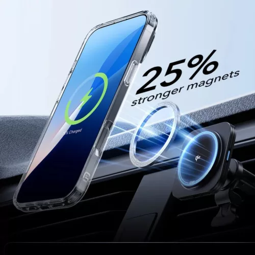  iPhone 16 Pro Max Átlátszó ESR Classic Hybrid Kickstand HaloLock M-4894240243725 4 kép