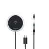 Dudao MagSafe 15W induktív töltő - fekete-6973687247652 6 kép