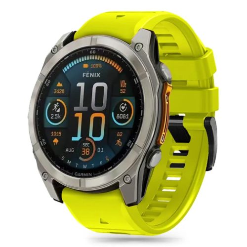 Tech-protect Silicone Line Garmin Fenix 5x / 5x Plus / 6x / 6x Pro / 7-5906302376810 1 kép