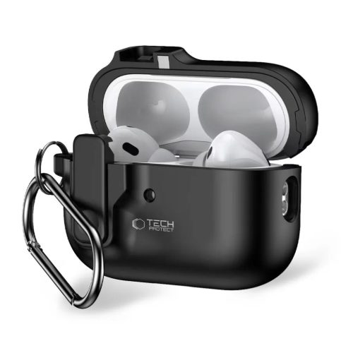 Tech-protect Slim Hook Apple Airpods Pro 1 / 2 Fekete-5906302376261 1 kép