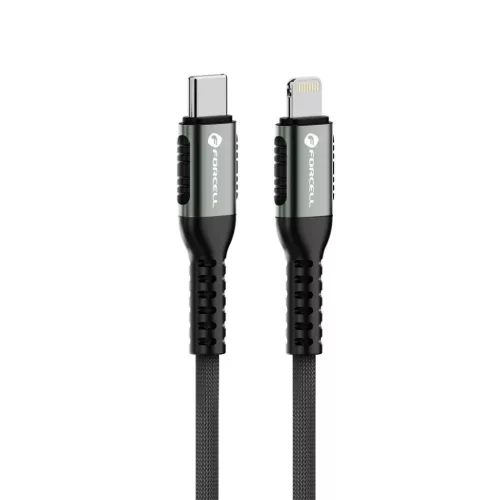FORCELL F-ENERGY C259 kábel Type C - Lightning PD 3A 27W Cafule 1,2 m-5903396298226 2 kép