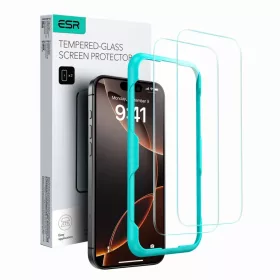  iPhone 16 Üvegfólia ESR Edzett Üveg 2-pack