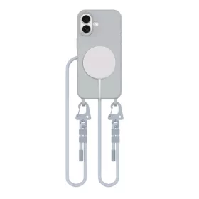 Tech-protect Magnecklace Magsafe Iphone 16 Crayon Szürke Tok-5906302370320 1 kép