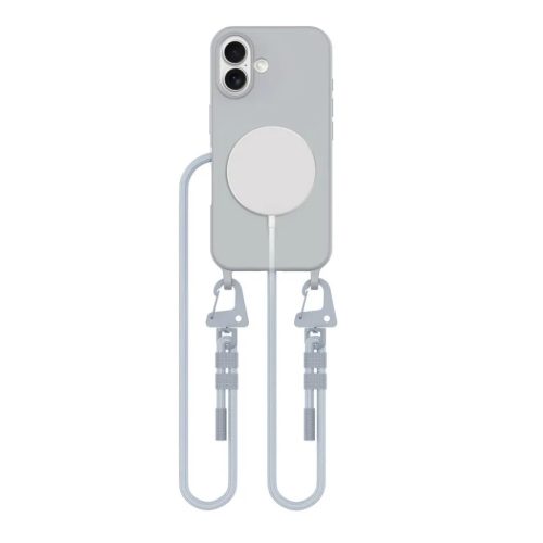 Tech-protect Magnecklace Magsafe Iphone 16 Crayon Szürke Tok-5906302370320 1 kép