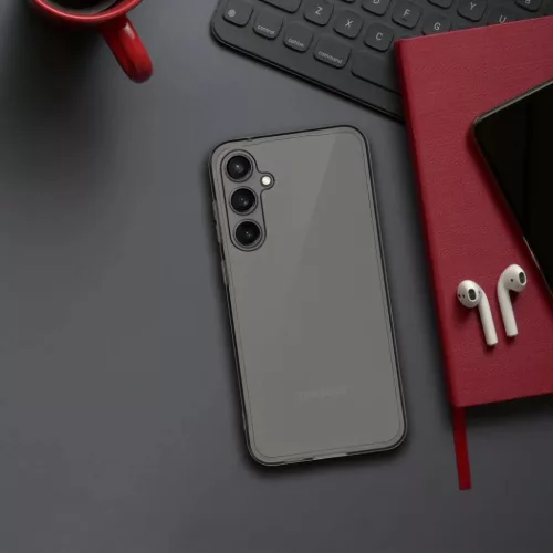 BOX PREMIUM 1,5 mm tok átlátszó fekete HONOR X8a-hoz-5903396239106 4 kép
