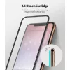 iPhone X/ XS / 11 Pro kijelzővédő üvególia fekete Ringke ID Diamo-8809659046597 3 kép