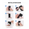 iPhone X/ XS / 11 Pro kijelzővédő üvególia fekete Ringke ID Diamo-8809659046597 10 kép