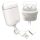 AirPods 1/2 tok, szilikon tok + lightning kábel fehér Remax-6954851279143 1 kép