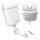 AirPods 1/2 tok, szilikon tok + lightning kábel fehér Remax-6954851279143 1 kép
