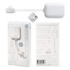 AirPods 1/2 tok, szilikon tok + lightning kábel fehér Remax-6954851279143 2 kép
