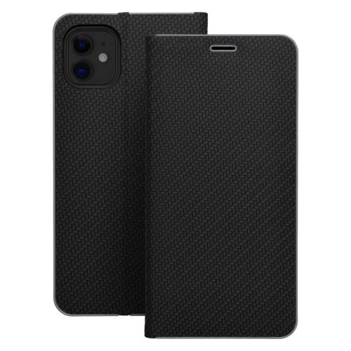 LUNA Book Carbon tok IPHONE 7 / 8 / SE 2020 / SE 2022 fekete-5903396009426 4 kép