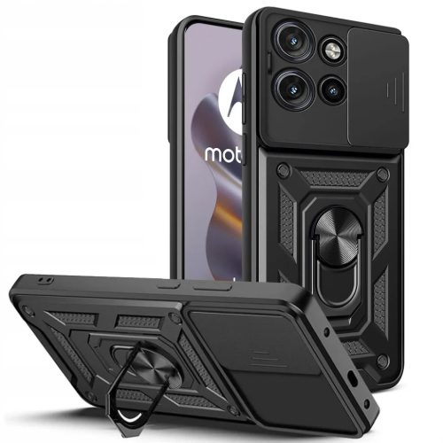 Tech-protect Camshield Pro Motorola Edge 50 Neo Fekete Tok