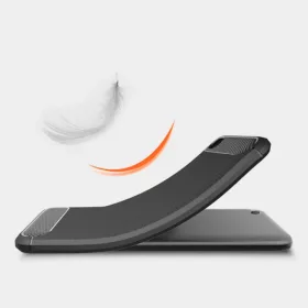 Carbon mintájú TPU tok Xiaomi Redmi Go fekete-7426825367051 2 kép