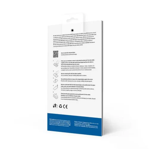 Tempered Glass Blue Star - APP IPHONE 16 Pro Max 5D teljes felület fe-5903396305597 3 kép
