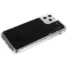 Folyékony flitteres mintájú TPU tok iPhone 11 Pro fekete-5900217332961 3 kép