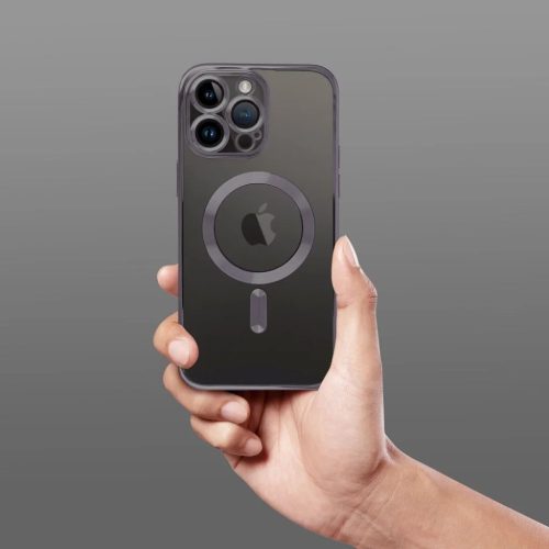 ELECTRO MAG COVER tok kompatibilis MagSafe-fel iPhone 13-hoz fekete-5903396208898 2 kép