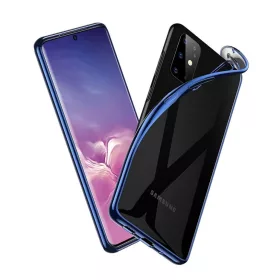 ESR Essential áttetsző tok Samsung S20 Plus kék színű kerettel-4894240106686 1 kép