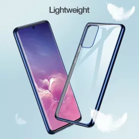 ESR Essential áttetsző tok Samsung S20 Plus kék színű kerettel-4894240106686 2 kép