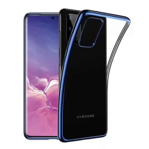 ESR Essential áttetsző tok Samsung S20 Plus kék színű kerettel-4894240106686 9 kép