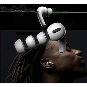 Tech-protect Füldugók 3-pack Apple Airpods Pro 1 / 2 Fehér-9589046924415 2 kép