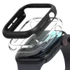 RINGKE SLIM 2-PACK APPLE WATCH 10/11 (46 MM) ÁTLÁTSZÓ & MATT FEKETE-8800274964020 2 kép
