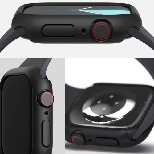 RINGKE SLIM 2-PACK APPLE WATCH 10/11 (46 MM) ÁTLÁTSZÓ & MATT FEKETE-8800274964020 3 kép